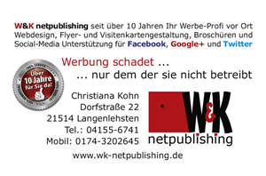 Visitenkarte Christiana Kohn W&K netpublishing