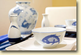 An example of our Asian table-ware